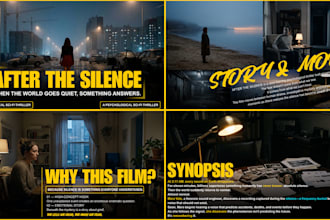 deesign a film presentation within 24 hours
