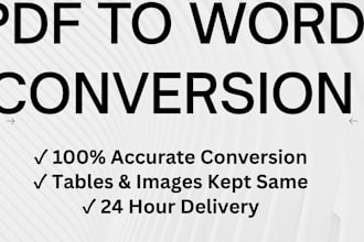 convert pdf to word with perfect formatting and layout