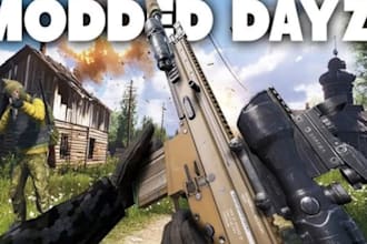 make custom clothings, weapons, gears and skins for your dayz server