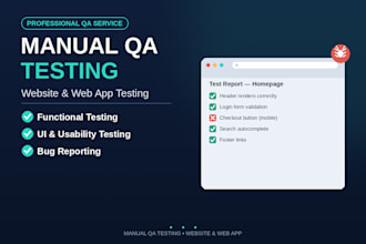 do QA testing, sql data analysis, and excel reporting