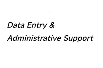 do accurate data entry and administrative support