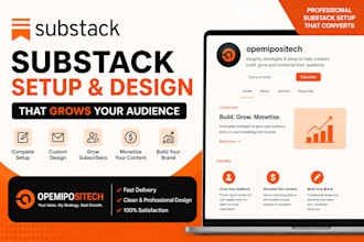 setup and design your substack newsletter for growth and monetization