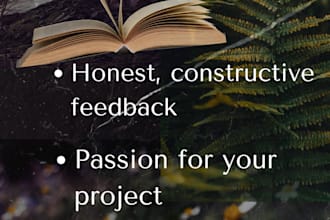 beta read your dark romance, romantasy, or gothic fiction manuscript