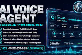 engineer ai voice agent ai cold calling vapi ai retell ai phone automation bot