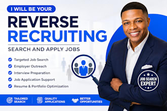 search and apply for jobs as your reverse recruiter