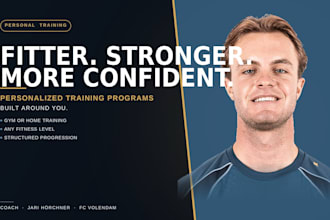 create a personalized fitness and fat loss training program