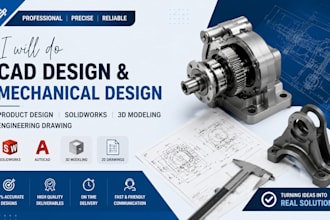 do cad design, product design, solidworks, mechanical design, mechanical