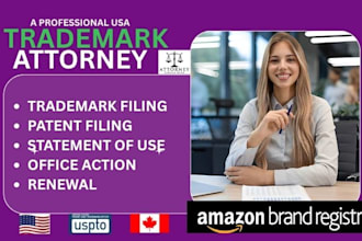 be licensed trademark attorney registration and patent filing