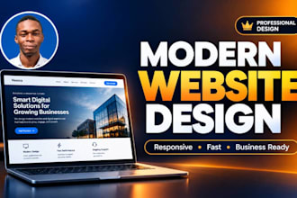 design or redesign a modern responsive website