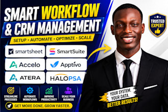 setup smartsheet smartsuite accelo apptivo atera CRM smart sheet smart suite