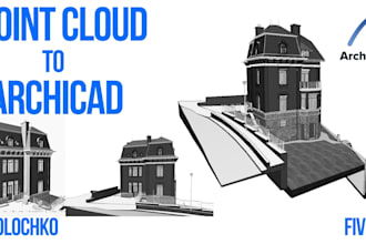 conver point cloud data to archicad