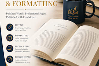do book editing and formatting