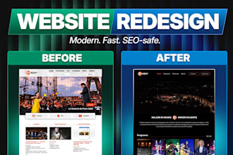 redesign your wordpress website professionally