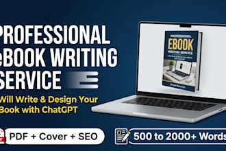 write chatgpt ebook and pdf guide for you