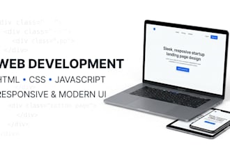 develop a responsive website using HTML CSS javascript