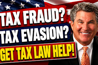help with irs tax fraud, tax evasion allegations and tax problems