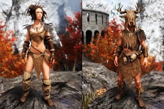create weapons, armor for skyrim se ae mods or fallout 4, ffxiv mod