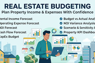 do real estate budgeting, forecasting and variance analysis