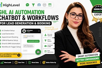 create ghl ai automation gohighlevel chatbot for lead generation and booking