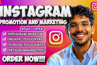 instagram mass dm, instagram marketing, instagram promotion, cold sms outreach