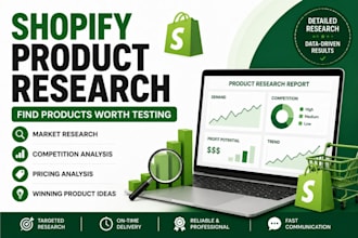shopify product research and find profitable product ideas