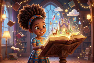 design captivating african american children book and storybook illustrations