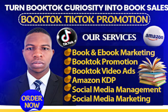 do booktok tiktok promotion amazon kdp booktok author SMM ebook marketing tiktok