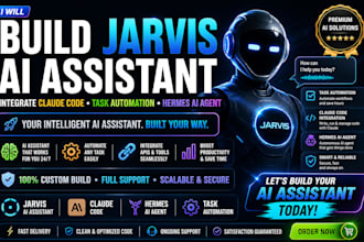 build jarvis ai assistant integrate claude code task automation hermes ai agent