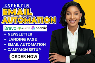 set up brevo email marketing, automation, campaigns and CRM