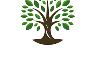 do modern tree logo design for your business