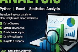 do python programming, data analysis and automation
