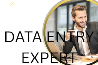 do data entry and social media post design