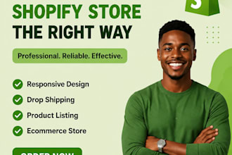 be your shopify expert and shopify store designer