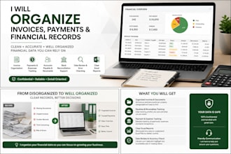 organize your invoices expenses and financial records