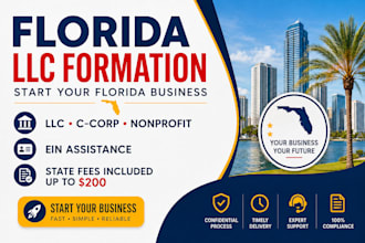 register your florida llc, corporation or nonprofit and get ein