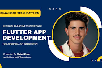 build flutter cross platform mobile apps for ios and android
