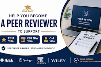 provide peer reviewer invites from ieee, springer elsevier with certificate