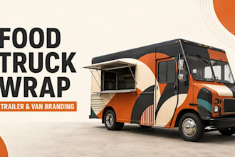 design food truck wrap food trailer wrap food van wrap vehicle graphics branding