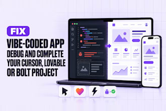 be your vibe coding expert and troubleshoot cursor, lovable and bolt apps