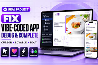 be your vibe coding expert and troubleshoot cursor, lovable and bolt apps