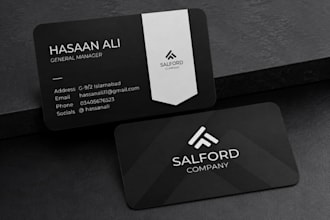create professional business card for your brand