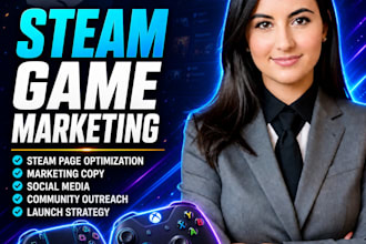 steam game promotion, steam game wishlist, game marketing, steam game visibility
