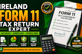 help ireland self employed file form 11 accurately, and claim tax reliefs