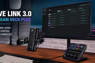 set up elgato wave link and stream deck plus
