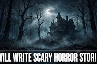 write engaging horror stories in english