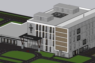 do sketchup 3d modeling for architectural projects