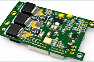 design bldc motor controller esc foc stm32 3 phase motor driver pcb vesc pcb