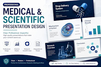 design medical and scientific presentations