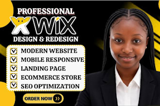 wix website redesign wix website design wix website revamp