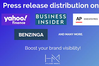 publish your press release on yahoo finance